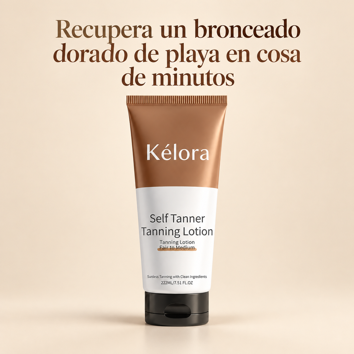 Mousse Autobronceadora Golden Glow – Tono Dorado Natural sin Sol