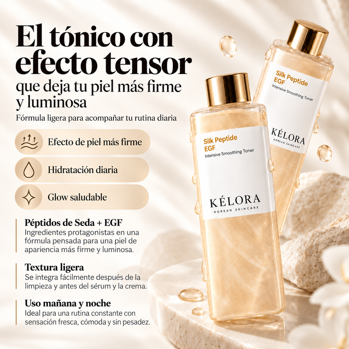 KÉLORA   l     Péptidos de Seda + EGF