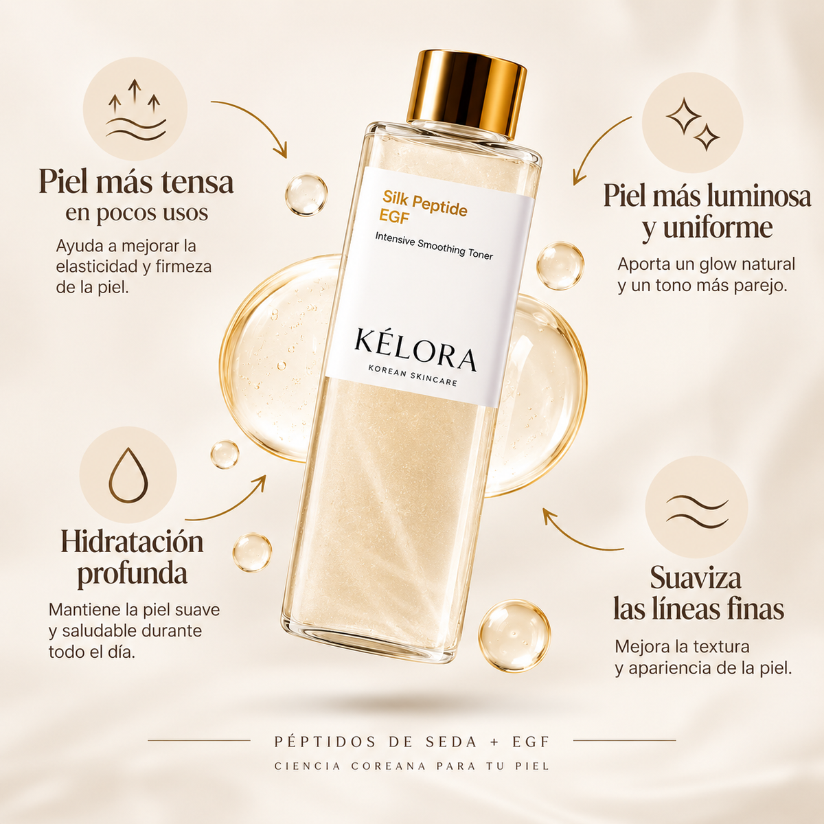 KÉLORA   l     Péptidos de Seda + EGF
